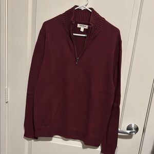 Goodthreads Men's Burgundy Sweater